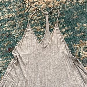 Gray flowy express tank